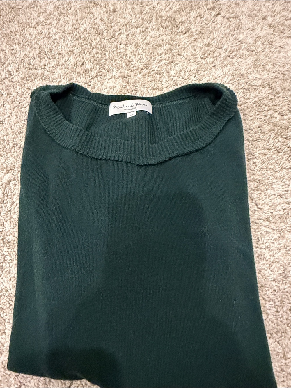 Michael Stars size XS green sweater. Roomy and comfortable good condition.
